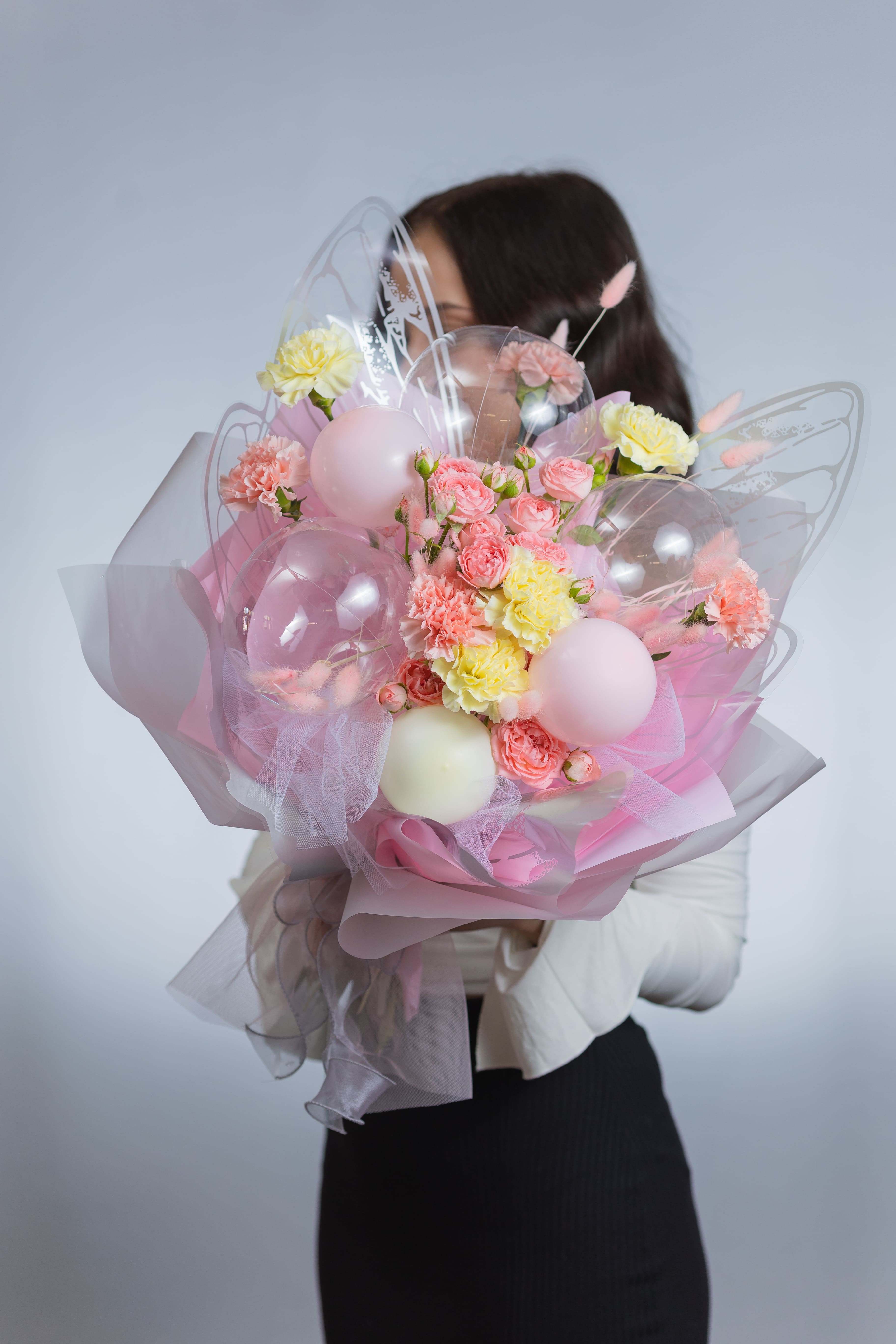 Сборный букет Бабочка