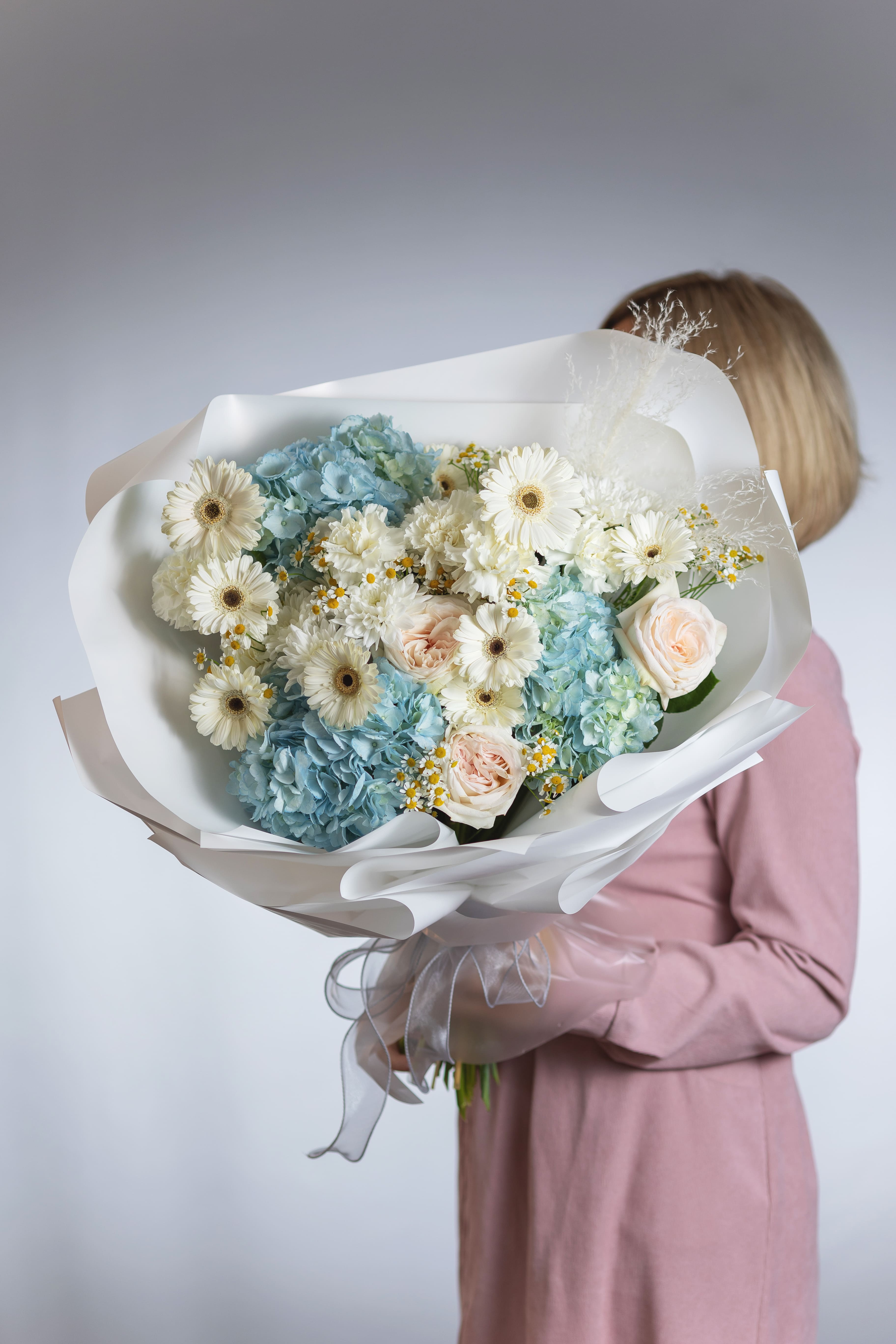 Сборный букет с герберой XL