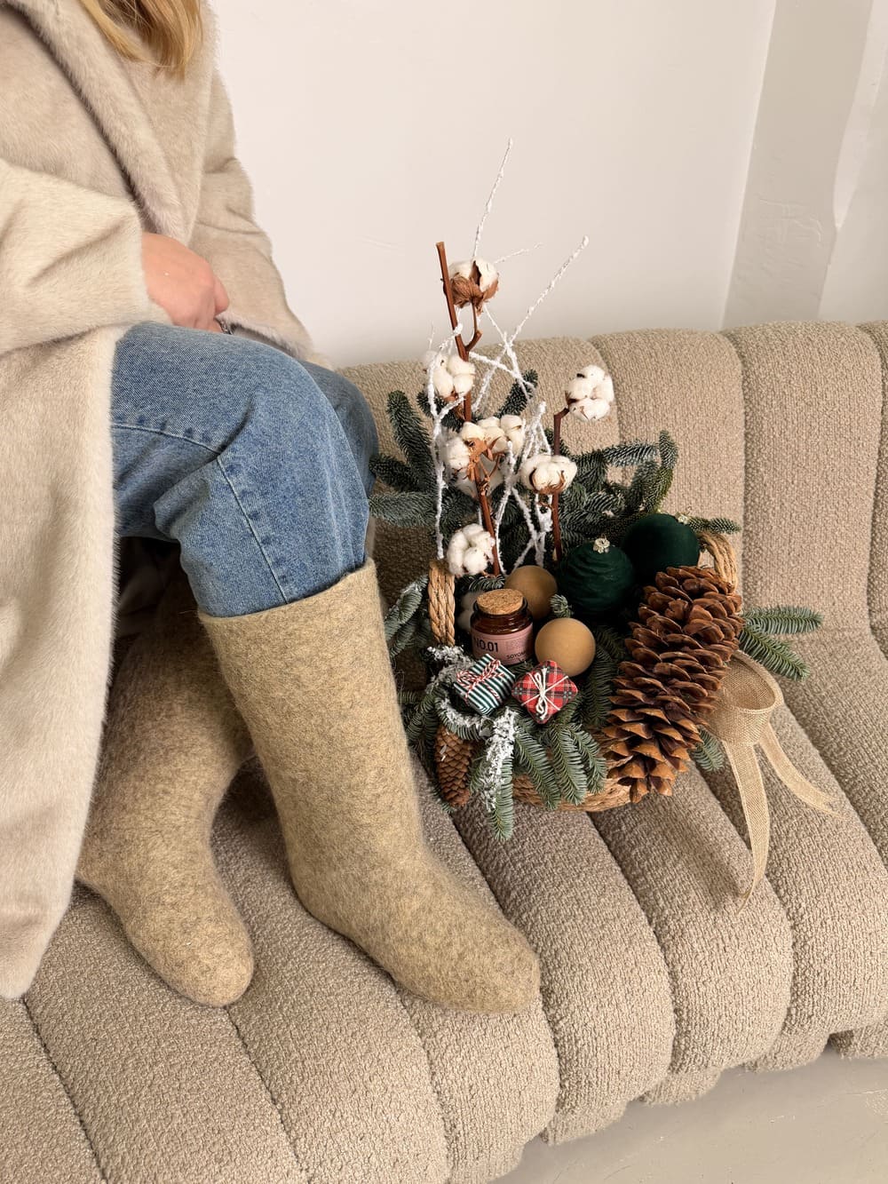 Новогодняя корзина «Уютного Нового года»